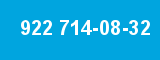 922 714-08-32 922 714-08-32